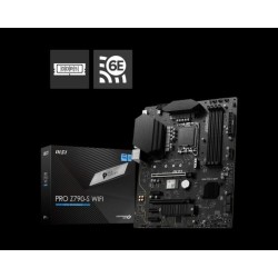 MSI PLACA BASE Z790-S WIFI LGA 1700 ATX WIFI,INTEL,1700,Z790,4DDR5,192GB,HDMI+DP,6SATA3+2M.2,9USB3.2,2.5GB+WIFI6E+BT5.3,ATX