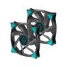 ICEBERG-THERMAL VENTILADOR 140X140MM ICEGALE BLACK 2P 2200RPM/PWM/ARGB