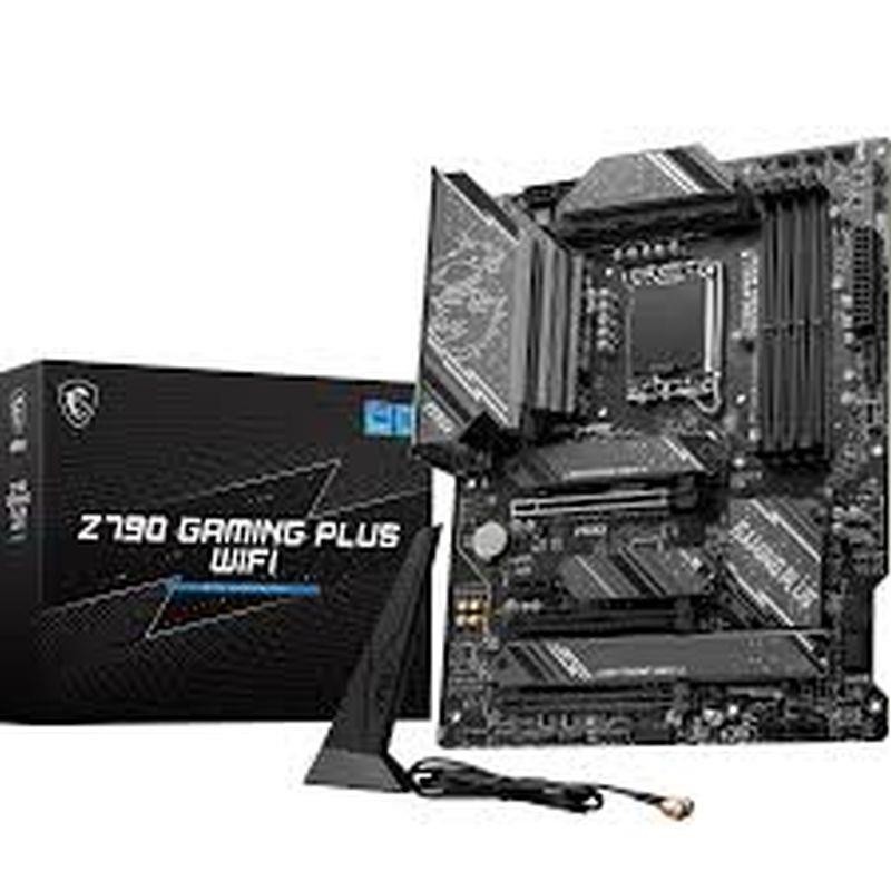 MSI PLACA BASE Z790 GAMING PLUS WIFI DDR5 LGA1700 ATX/4xDDR5/6xSATA6/6XUSB 3.2 GEN2/4XUSB