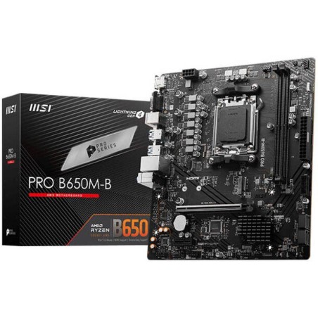 MSI PLACA BASE PRO B650M-B AM5 MATX 2XDDR5