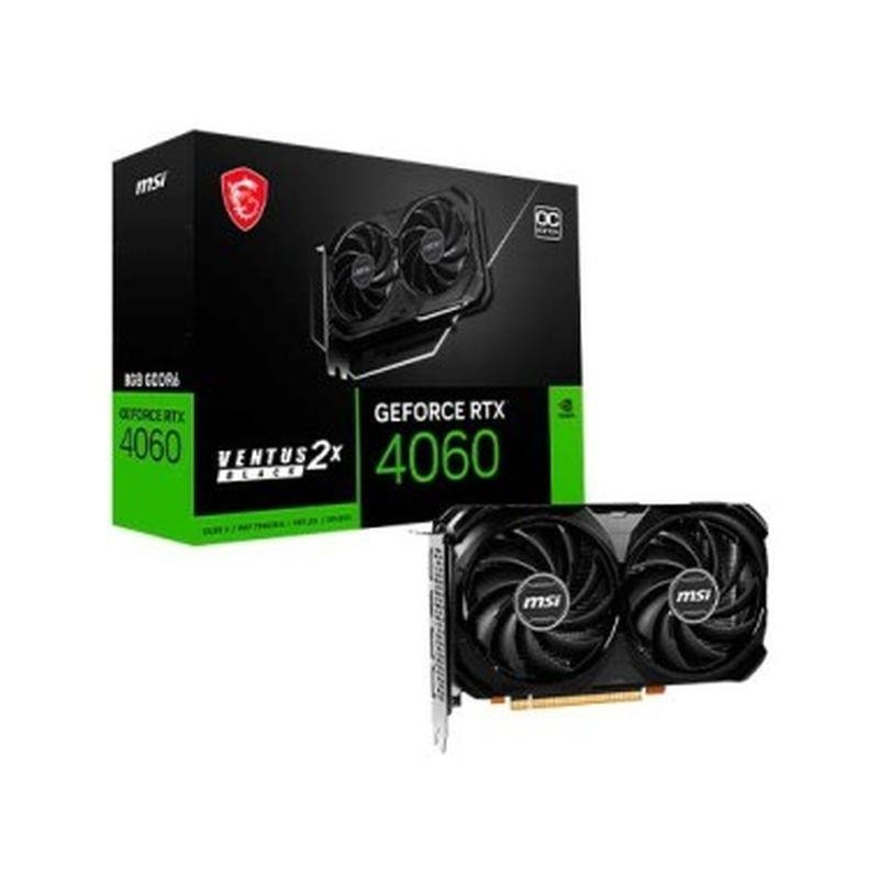 MSI TARJETA GRAFICA RTX 4060 VENTUS 2X 8GB GDDR6 8GB OC