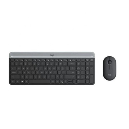 LOGITECH TECLADO Y RATON WIRELESS SLIM COMBO MK470