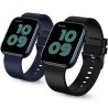 SPC SMARTWATCH SMARTEE DUO 9637N Notificaciones/ Frecuencia Cardiaca/ Incluye Correa Negra y Azul