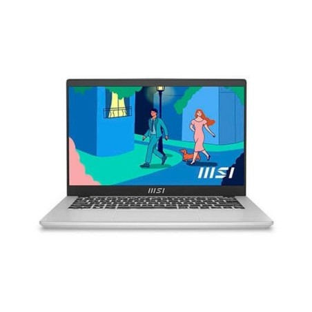 MSI PORTATIL 14 MODERN C12M-076ES URBAN SILVER I7-1255U/16GB/SSD 512GB/Intel Iris Xe/14 FHD/W11HP