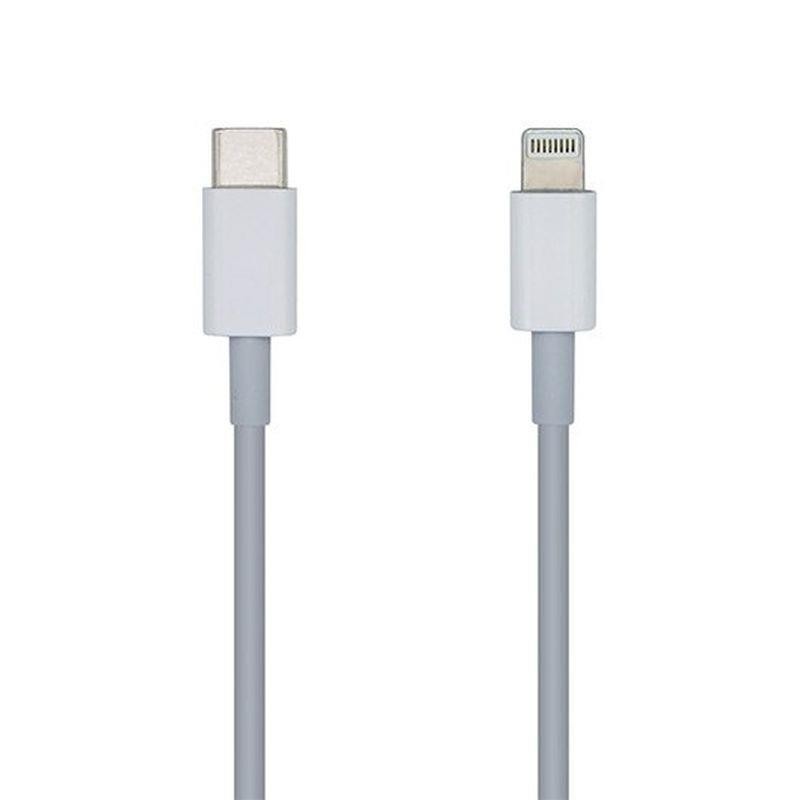 AISENS CABLE USB-C A LIGHTNING 1 M BLANCO