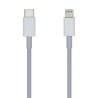 AISENS CABLE USB-C A LIGHTNING 2 M BLANCO