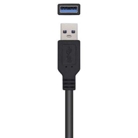 AISENS ALARGADOR USB 3.0 M/H 5M CON AMPLIFICADOR Hasta 9W/ 625Mbps/ 5m/ Negro