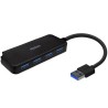 AISENS HUB USB DE USB 3.0 A 4 PUERTOS 3.0 A106-0713 15 CM