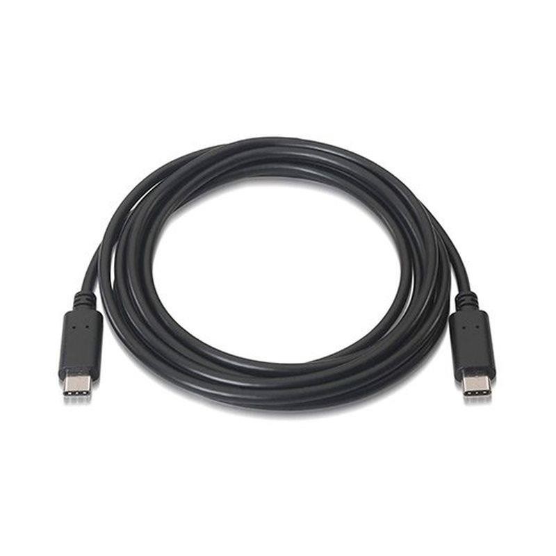 AISENS CABLE USB-C A USB-C 2.0 2M NEGRO