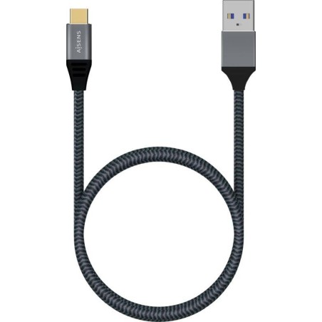 AISENS CABLE USB A USB-C 3.1 / 1M/ GRIS