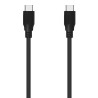 AISENS CABLE USB-C 3.2 A USB-C 60CM/ NEGRO