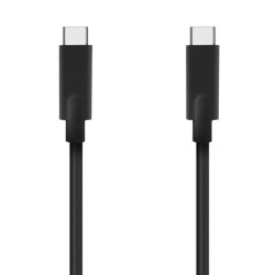 AISENS CABLE USB-C 3.2 A USB-C 3M/ NEGRO