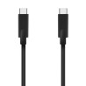 AISENS CABLE USB-C 3.2 A USB-C 3M/ NEGRO