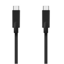 AISENS CABLE USB-C 3.2 A USB-C 4M/ NEGRO