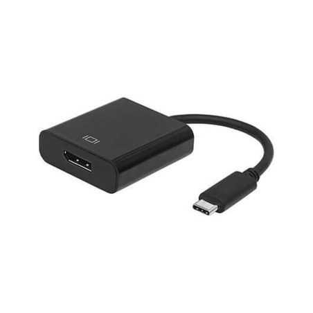 AISENS CABLE ADAPTADOR USB-C A DISPLAYPORT HEMBRA 15CM NEGRO