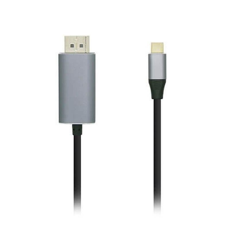 AISENS CABLE USB-C A DISPLAYPORT MACHO 1.8M NEGRO