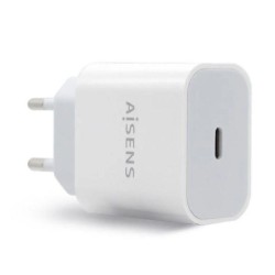 AISENS CARGADOR PARED 20W USB-C/ BLANCO