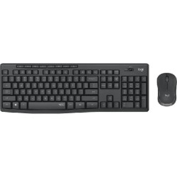 LOGITECH TECLADO Y RATON INALAMBRICO SILENT MK295 GRAFITO