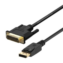 AISENS CABLE DISPLAYPORT MACHO A DVI MACHO 2M NEGRO