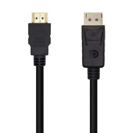 AISENS CABLE DISPLAYPORT MACHO A HDMI MACHO 1M NEGRO