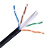 AISENS BOBINA DE CABLE RJ45 UTP EXTERIORES A135-0263 CAT. 6/ 100M/ NEGRO/ IMPERMEABLE