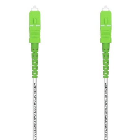 AISENS CABLE FIBRA OPTICO G657A2 3.0 1M BLANCO