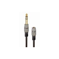 GEMBIRD ADAPTADOR CABLE DE AUDIO, 6.35 MM A 3.5 MM, 0,2 M