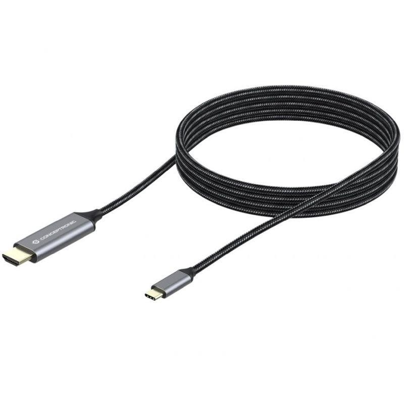 CONCEPTRONIC CABLE USB-C MACHO A HDMI MACHO 2M 4K 60HZ