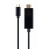 GEMBIRD CABLE USB-C A HDMI 2M 4K 30HZ NEGRO