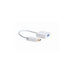 GEMBIRD ADAPTADOR DISPLAYPORT A VGA BLANCO