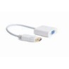 GEMBIRD ADAPTADOR DISPLAYPORT A VGA BLANCO