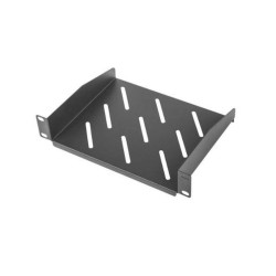 LANBERG BANDEJA FIJA 1U 254X180MM HASTA 20KG RACK 10 NEGRO