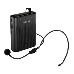 FONESTAR MICROFONO AMPLIFICADO PORTATIL ALTA-VOZ-30 RABADOR/REPRODUCTOR USB/MICROSD/MP3