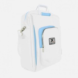 APPROX MOCHILA DE PORTATIL 15.6 DISEÑO A COLOR BLANCO Y AZUL