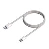 AISENS CABLE USB-C A LIGHTNING 50 CM BLANCO