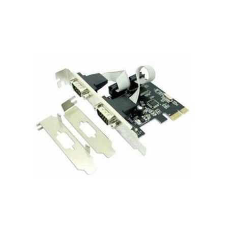 APPROX TARJETA PCIE CON 2 PUERTOS SERIE (INCLUYE LOW PROFILE)