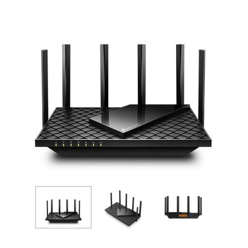 TP-LINK ROUTER ARCHER AX75 AC5400 GIGABIT WIFI 6E AI DE TRIPLE BANDA