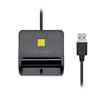 AISENS LECTOR DE DNI ASCR-SN01 USB NEGRO