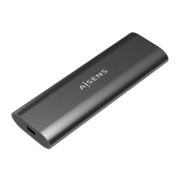 AISENS CAJA EXTERNA ASM2-015GR SSD M.2 SATA NVME USB 3.2/ SIN TORNILLOS/ GRIS