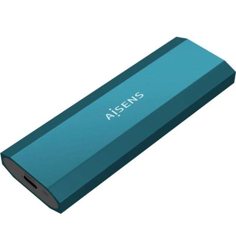 AISENS CAJA EXTERNA ASM2-019BLU SSD M.2 SATA NVME USB 3.1/ SIN TORNILLOS/ AZUL