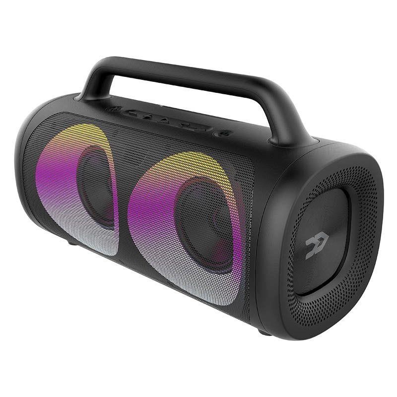 AVENZO ALTAVOZ BT BOOMBOX CON LUCES LED (AV-SP3501B) NEGRO