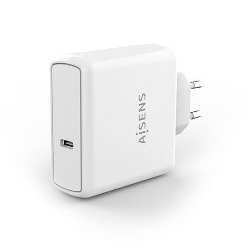 AISENS CARGADOR PARED 60W BLANCO 1xUSB USB-C