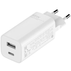 XIAOMI ADAPTADOR DE CORRIENTE USB C + USB A 65W