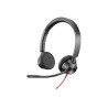 POLY AURICULARES CON CABLE BLACKWIRE 3325T JACK