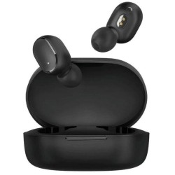 XIAOMI AURICULARES REDMI BUDS ESSENTIAL/ NEGROS Estuche de carga/ Autonomía 5h