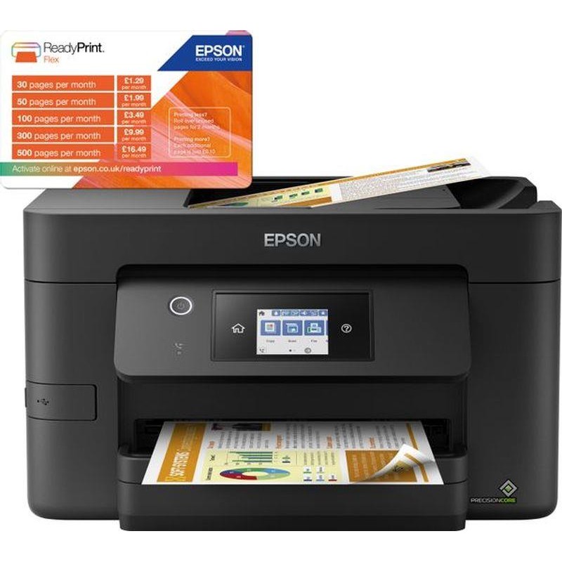 EPSON MULTIFUNCION WORKFORCE WF-3820DWF CON WIFI/FAX/DUPLEX CARTUCHO 405 / 405XL