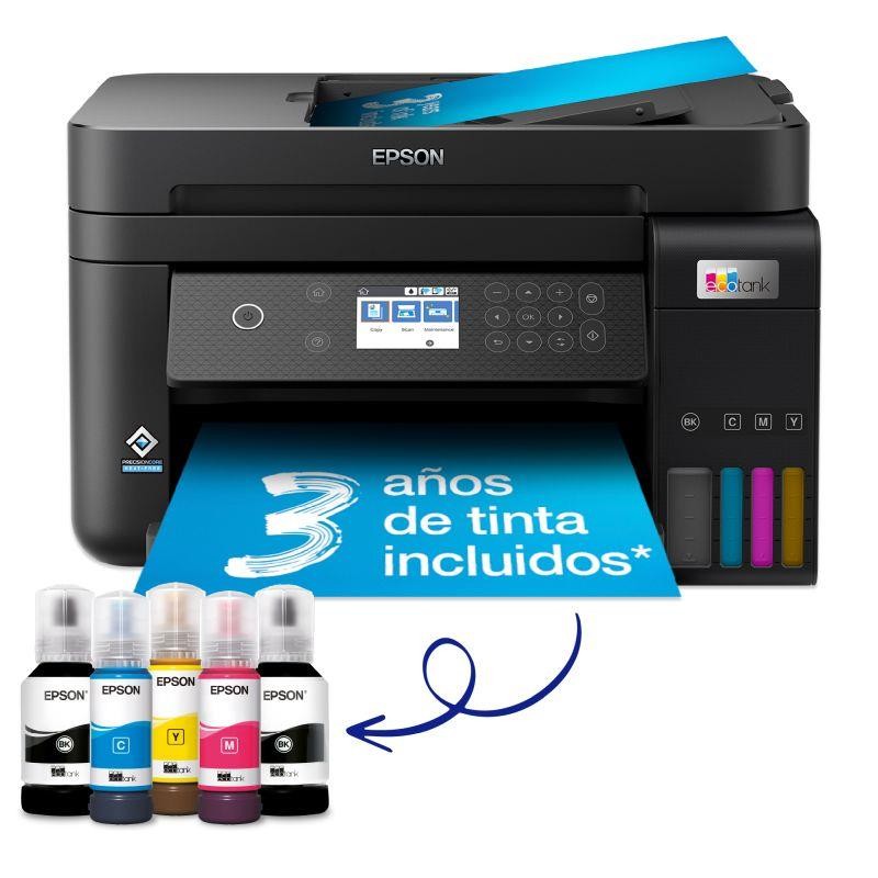 EPSON MULTIFUNCION ECOTANK ET-3850 DEPOSITOS RECARGABLES 102