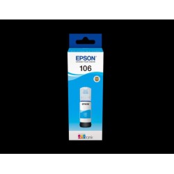 EPSON BOTE TINTA ECOTANK CIAN Nº 106