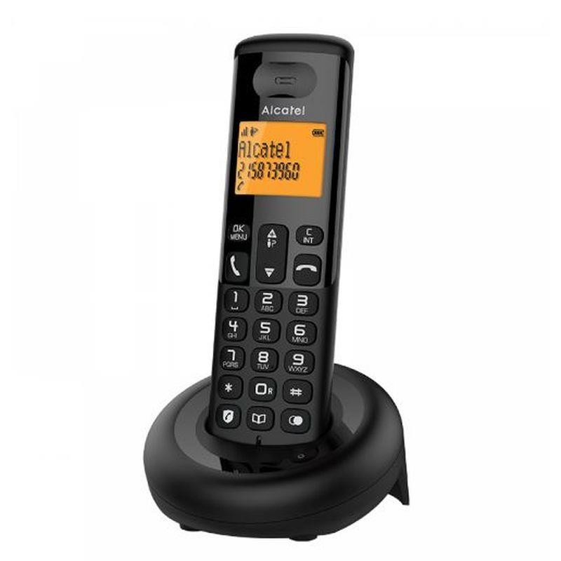 ALCATEL TELEFONO INALAMBRICO DEC E160 NEGRO