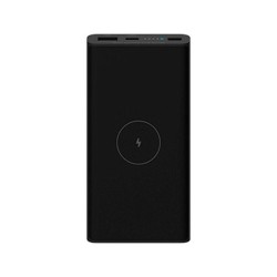 XIAOMI MI POWERBANK 10000MAH 10W WIRELESS NEGRA Carga inalámbrica de 10W / Carga rápida por cable de 22.5 W - USB Tipo C/USB